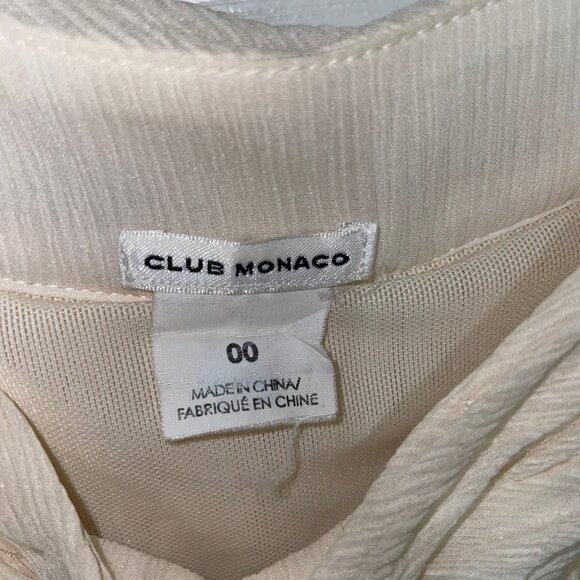 Club Monaco draped knee length skirt - Picture 3 of 3